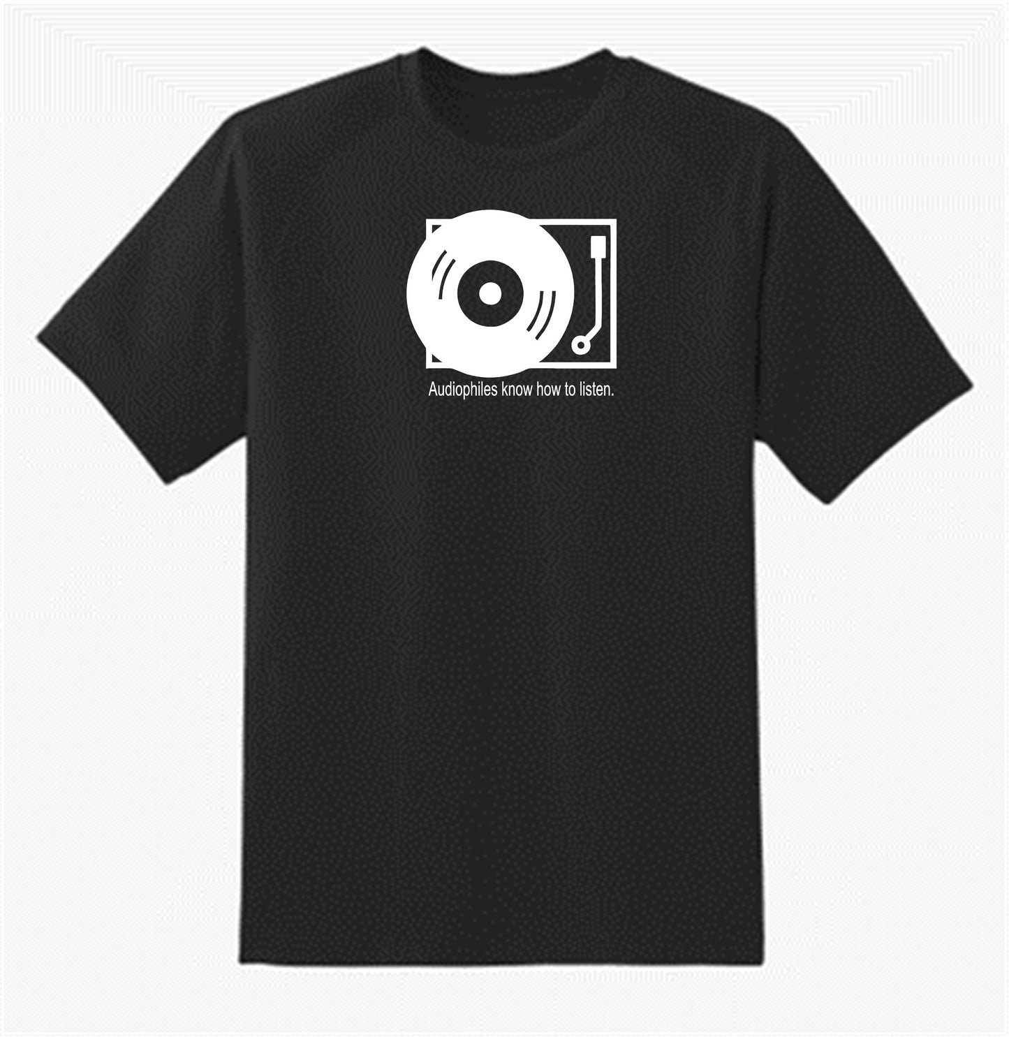 Audiophiles know how to listen short Sleeve Tee