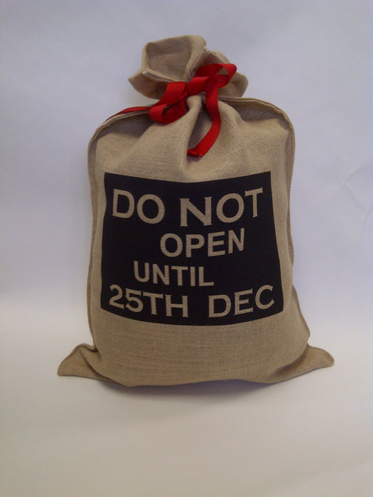Do Not Open Christmas Sack