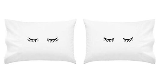 Eyelashes Pillowcase Set
