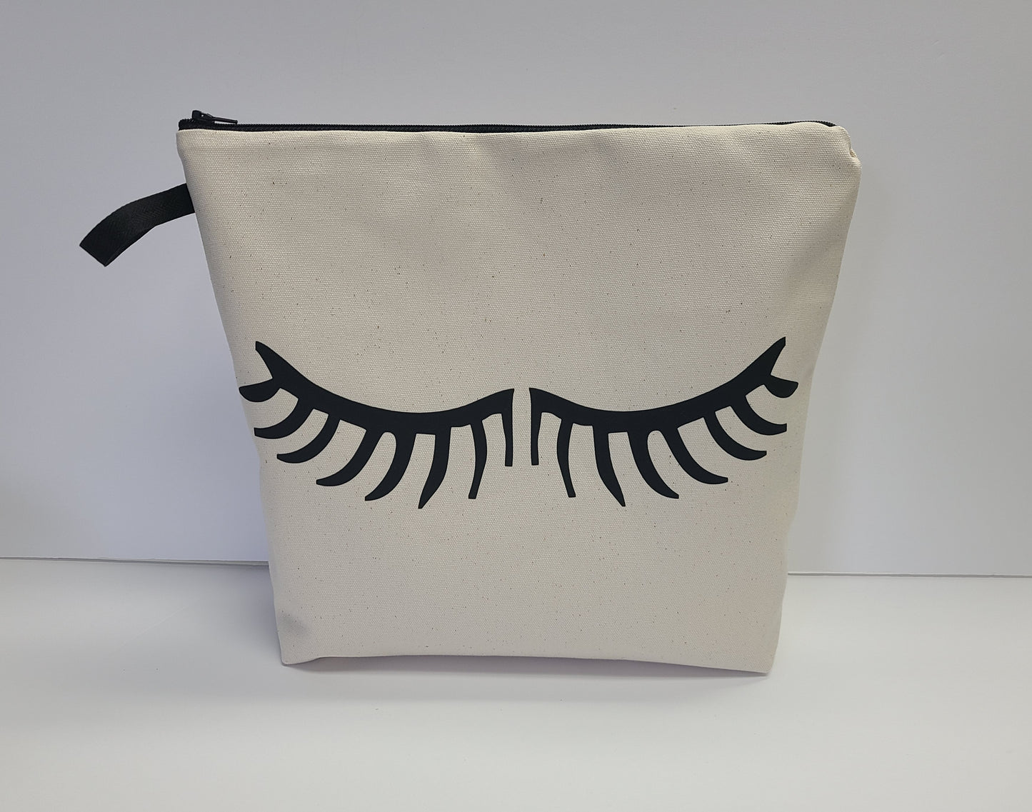 Eyelashes Large Pouch Toiletry Bag