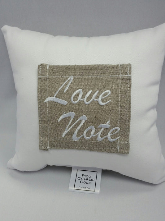 Love Note Pocket Pillow
