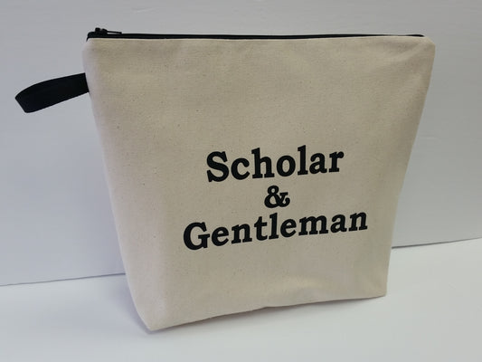 Scholar & Gentleman Natural Pouch Toiletry Bag